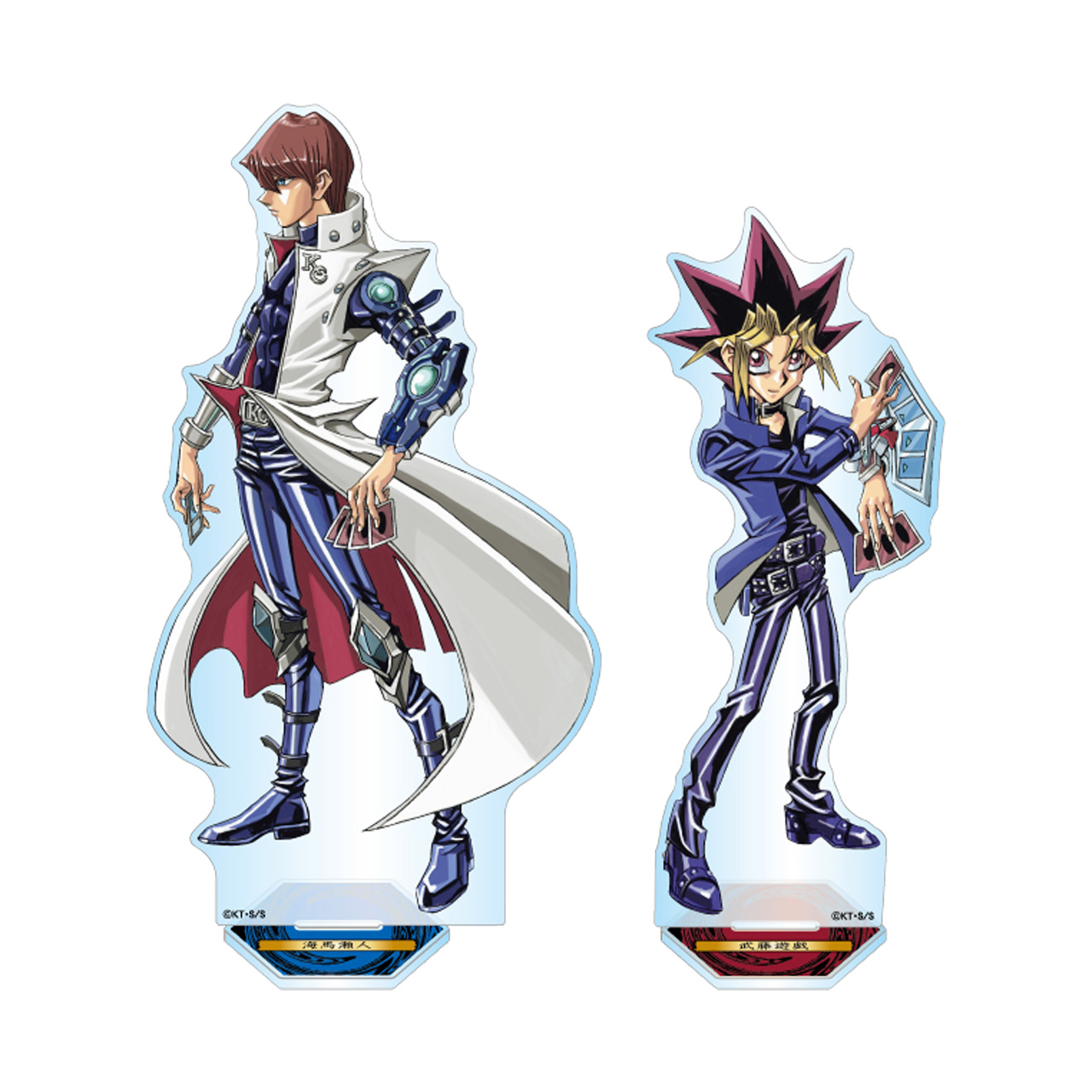 アクリルMEGAフィギュア2体セット 武藤遊戯＆海馬瀬人